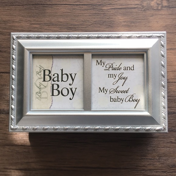 NEW Jewelry / Music Box in a silvery blue - Picture 3 of 7